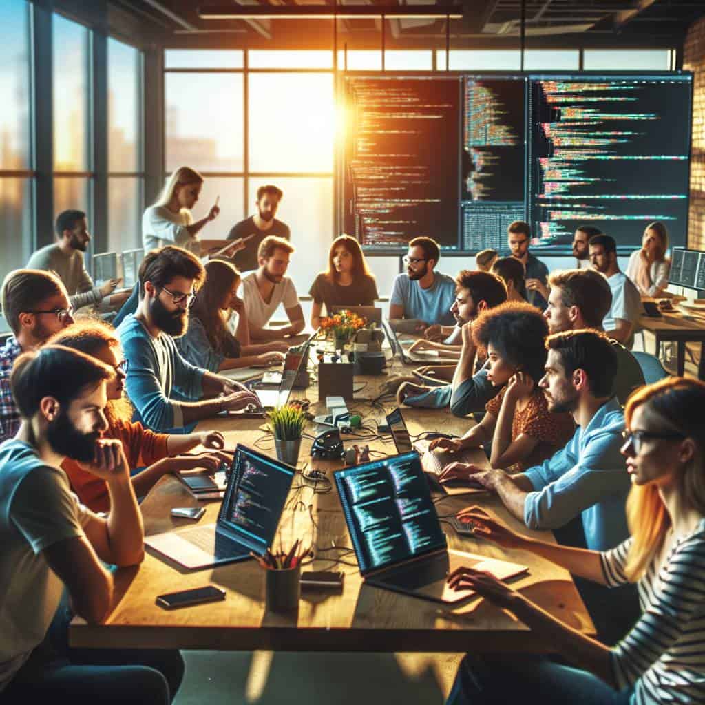 Unmasking the Full-Stack Developer Circus Collaboration